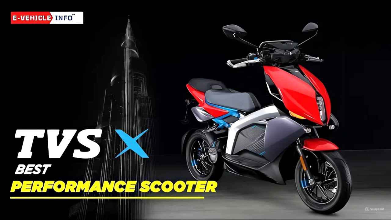 TVS X Electric Scooter